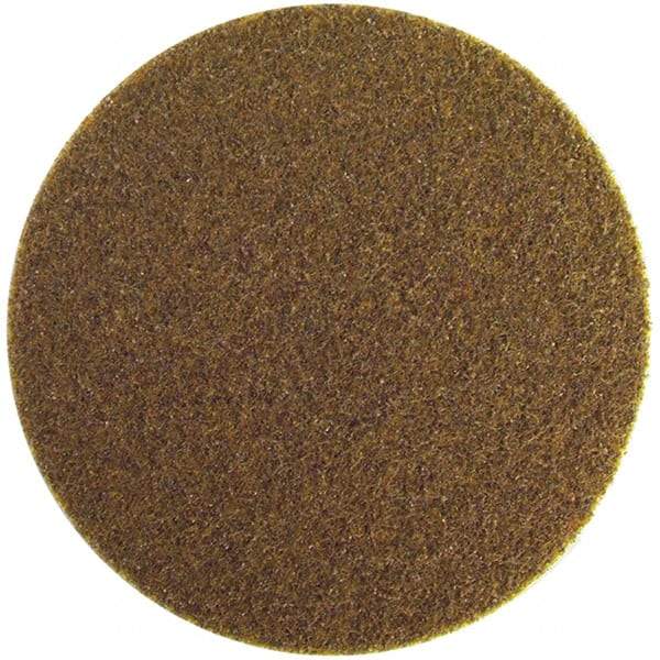 Norton - 5" Diam, Aluminum Oxide Hook & Loop Disc - Coarse Grade, Nonwoven, - Benchmark Tooling