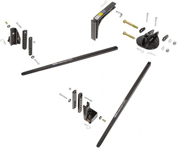 Reese - 12,000 Lb Capacity Weight Distributing Kit - For Use with Up to 7\x94 Trailer Frames with Top & Bottom Mount Couplers - Benchmark Tooling