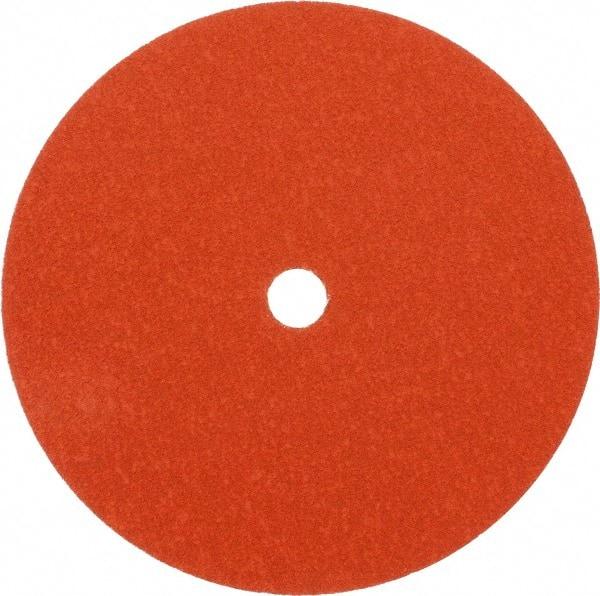 Norton - 9-1/8" Diam 7/8" Hole 50 Grit Fiber Disc - Ceramic, Series R980P - Benchmark Tooling