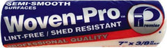 Premier Paint Roller - 3/8" Nap, 7" Wide Paint General Purpose Roller Cover - Medium Texture, Woven & Polyester - Benchmark Tooling