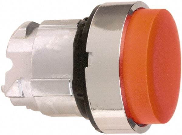 Schneider Electric - 22mm Mount Hole, Extended Straight, Pushbutton Switch Only - Round, Red Pushbutton, Maintained (MA) - Benchmark Tooling