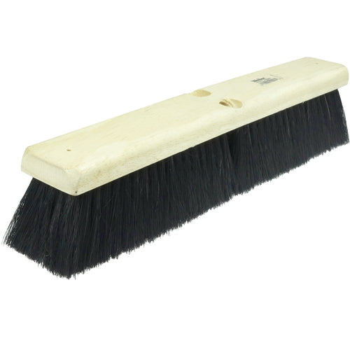 14″ Medium Sweep Floor Brush, Black Tampico Fill - Benchmark Tooling