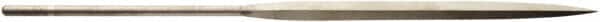 Value Collection - 5-1/2" Needle Precision Swiss Pattern Barrette File - 13/64" Width Diam, Round Handle - Benchmark Tooling