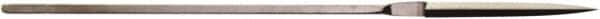 Value Collection - 5-1/2" Needle Precision Swiss Pattern Barrette File - 5/32" Width Diam, Die Sinker's Handle - Benchmark Tooling
