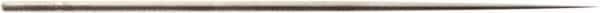 Value Collection - 5-1/2" Needle Precision Swiss Pattern Round File - 7/64" Width Diam, Round Handle - Benchmark Tooling