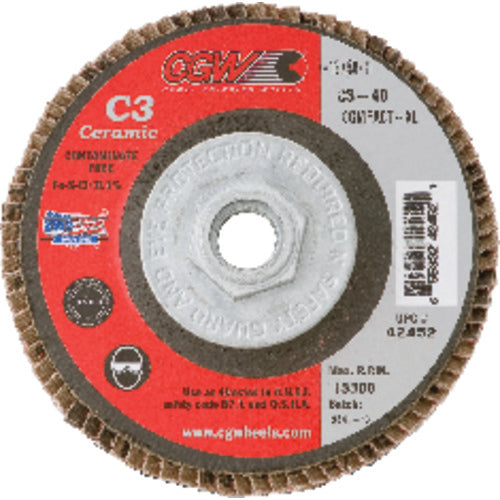 CGW 4-1/2X5/8-11 COMPACT C3 CERAMIC - Benchmark Tooling
