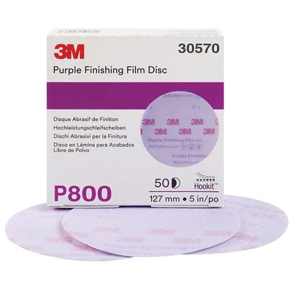 3M - Hook & Loop Discs Abrasive Type: Film Disc Disc Diameter (Inch): 5 - Benchmark Tooling