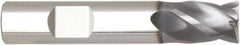 Niagara Cutter - 3/8", 4 Flute, Single End, Solid Carbide, 0.02" Corner Radius End Mill - 2-1/2" OAL, Right Hand Flute, 3/4" LOC, Right Hand Cut - Benchmark Tooling