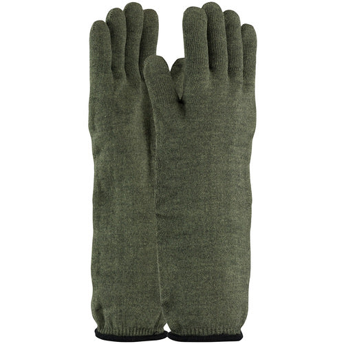 43-858S Terry Seamless Knits - 32 oz. - Preox/Kev Blend Shell - Open Cuff - Uncoated - 100% Cotton Line - Exact Industrial Supply