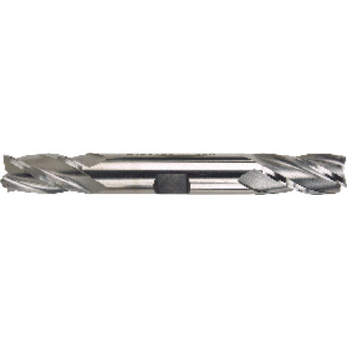 11/32″ × 3/8″ × 3/4″ × 3 1/2″ 4 Flute Double End HSSCo Finishing Center Cutting End Mill-Uncoated Series/List #4582 - Exact Industrial Supply