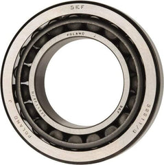 SKF - 55mm Bore Diam, 100mm OD, 26.75mm Wide, Tapered Roller Bearing - 106,000 N Dynamic Load Capacity, 129,000 N Static Load Capacity - Benchmark Tooling