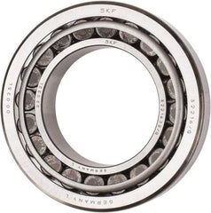 SKF - 80mm Bore Diam, 140mm OD, 35.25mm Wide, Tapered Roller Bearing - 187,000 N Dynamic Load Capacity, 245,000 N Static Load Capacity - Benchmark Tooling