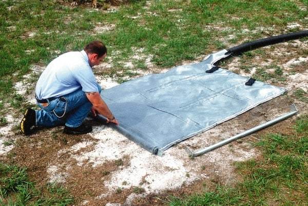 UltraTech - 5 Ft. Long x 3 Ft. Wide, 192 Inch Diameter Dewatering Bag - For Use with Oil and Sediment - Benchmark Tooling