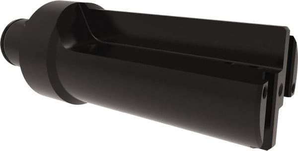 Allied Machine and Engineering - 7-3/4" Max Drill Depth, 2-1/2" Diam, Indexable Insert Drill - 2 Inserts, ABS63 Modular Connection Shank - Benchmark Tooling