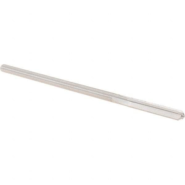 Alvord Polk - 0.153" High Speed Steel 4 Flute Chucking Reamer - Straight Flute, 0.146" Straight Shank, 1" Flute Length, 4" OAL - Benchmark Tooling