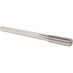 Alvord Polk - 0.685" High Speed Steel 8 Flute Chucking Reamer - Straight Flute, Straight Shank - Benchmark Tooling