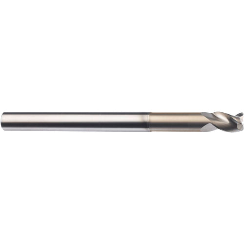 1″ End Mill 3FL .090R TB - S-CARB 1x1x1-1/4x6 - Exact Industrial Supply