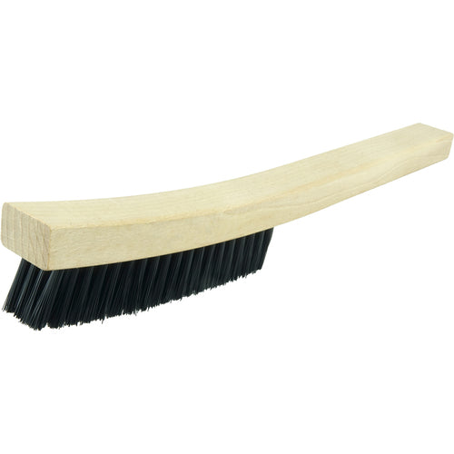 Plater's Brush, Nylon Fill, 4 × 19 Rows - Benchmark Tooling