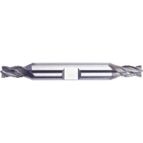 5/32″ × 3/8″ × 15/64″ × 2 3/4″ 4 Flute Double End HSS Finishing Center Cutting End Mill-Uncoated - Exact Industrial Supply