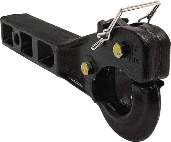 Buyers Products - 10,000 Lb Capacity Receiver Mount Pintle Hook - For Use with Trailers - Benchmark Tooling