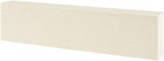 Tru-Maxx - 120 Grit Aluminum Oxide Rectangular Polishing Stone - Fine Grade, 2" Wide x 8" Long x 1" Thick - Benchmark Tooling