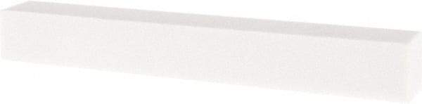 Tru-Maxx - 80 Grit Aluminum Oxide Square Polishing Stone - Medium Grade, 1" Wide x 8" Long x 1" Thick - Benchmark Tooling