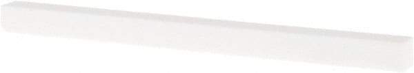 Tru-Maxx - 320 Grit Aluminum Oxide Square Polishing Stone - Extra Fine Grade, 1/4" Wide x 4" Long x 1/4" Thick - Benchmark Tooling