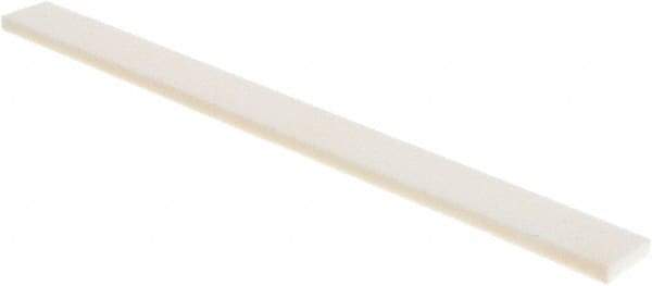Tru-Maxx - 220 Grit Aluminum Oxide Rectangular Polishing Stone - Very Fine Grade, 1/2" Wide x 6" Long x 1/8" Thick - Benchmark Tooling