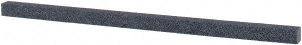Tru-Maxx - 120 Grit Silicon Carbide Square Polishing Stone - Fine Grade, 1/4" Wide x 6" Long x 1/4" Thick - Benchmark Tooling