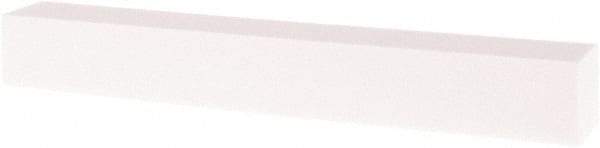 Tru-Maxx - 150 Grit Aluminum Oxide Square Polishing Stone - Very Fine Grade, 1" Wide x 8" Long x 1" Thick - Benchmark Tooling