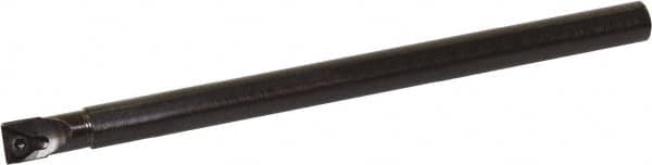 Kyocera - 0.312" Min Bore Diam, 4" OAL, 1/4" Shank Diam, S...STUP (B) Indexable Boring Bar - 1/2" Max Bore Depth, TBGT 121.., TBGW 121.., TBMT 121.. Insert, Screw Holding Method - Benchmark Tooling