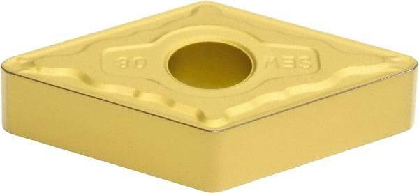 Sumitomo - DNMX433 ESEW Grade AC820P Carbide Turning Insert - Al2O3 Finish, 55° Diamond, 1/2" Inscr Circle, 3/16" Thick, 3/64" Corner Radius - Benchmark Tooling
