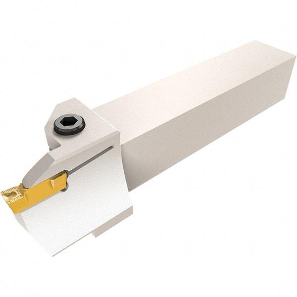 Iscar - HGH, External, Right Hand, 6mm Max Depth of Cut, 3mm Max Groove Width, Indexable Grooving Tool Holder - GRIP, HGN Insert Compatibility, 20mm Shank Height, 20mm Shank Width, 120mm OAL - Benchmark Tooling