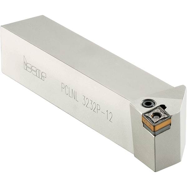 Iscar - DCBN, Right Hand Cut, 75° Lead Angle, 32mm Shank Height x 32mm Shank Width, Negative Rake Indexable Turning Toolholder - 170mm OAL, CN.. Insert Compatibility, Series Isoturn - Benchmark Tooling