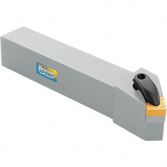 Iscar - SLAN, Left Hand Cut, 1-1/4" Shank Height x 1-1/4" Shank Width, Negative Rake Indexable Turning Toolholder - 6" OAL, LNMX Insert Compatibility, Series Heliturn - Benchmark Tooling