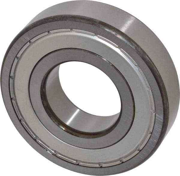 SKF - 40mm Bore Diam, 90mm OD, Double Shield Deep Groove Radial Ball Bearing - 23mm Wide, 1 Row, Round Bore, 24,000 Nm Static Capacity, 42,300 Nm Dynamic Capacity - Benchmark Tooling