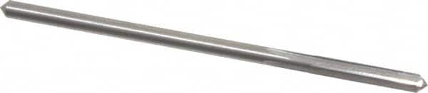 Hertel - 0.0933" Solid Carbide 4 Flute Chucking Reamer - Straight Flute, 0.0933" Straight Shank, 1/2" Flute Length, 2" OAL - Benchmark Tooling
