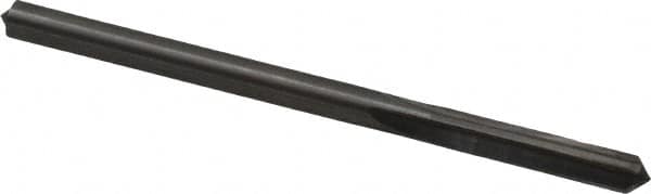 Hertel - 0.171" Solid Carbide 4 Flute Chucking Reamer - Straight Flute, 0.171" Straight Shank, 7/8" Flute Length, 2-3/4" OAL - Benchmark Tooling