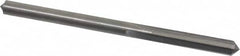 Hertel - 0.176" Solid Carbide 4 Flute Chucking Reamer - Straight Flute, 0.176" Straight Shank, 7/8" Flute Length, 2-3/4" OAL - Benchmark Tooling