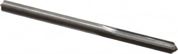 Hertel - 0.183" Solid Carbide 4 Flute Chucking Reamer - Straight Flute, 0.183" Straight Shank, 7/8" Flute Length, 2-3/4" OAL - Benchmark Tooling