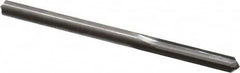 Hertel - 0.183" Solid Carbide 4 Flute Chucking Reamer - Straight Flute, 0.183" Straight Shank, 7/8" Flute Length, 2-3/4" OAL - Benchmark Tooling
