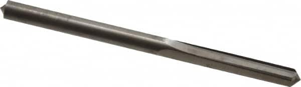 Hertel - 0.202" Solid Carbide 4 Flute Chucking Reamer - Straight Flute, 0.202" Straight Shank, 1" Flute Length, 3" OAL - Benchmark Tooling