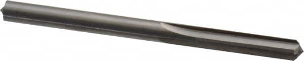 Hertel - 0.222" Solid Carbide 4 Flute Chucking Reamer - Straight Flute, 0.222" Straight Shank, 1" Flute Length, 3" OAL - Benchmark Tooling