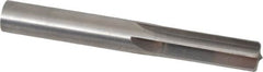 Hertel - 0.505" Solid Carbide 6 Flute Chucking Reamer - Straight Flute, 0.505" Straight Shank, 1-1/2" Flute Length, 4" OAL - Benchmark Tooling