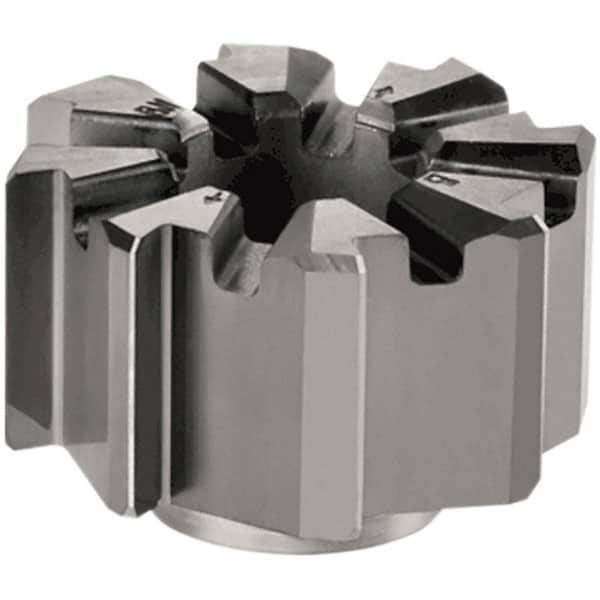 Iscar - 1/2" Head Diam RM-BNT5-3D-0.625C, RM-BNT5-5D-0.625C, RM-BNT5-8D-.625C Modular Reamer Head - Benchmark Tooling