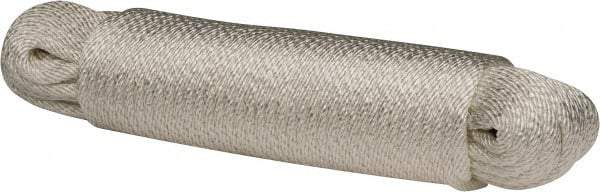 Value Collection - 50' Max Length Nylon Solid Braid Rope - 3/8" Diam, 288 Lb Capacity - Benchmark Tooling