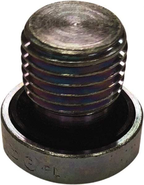 Parker - 1-1/2 Male Thread, Steel Industrial Pipe Hollow Hex Plug - MBSPP, 4,500 psi - Benchmark Tooling