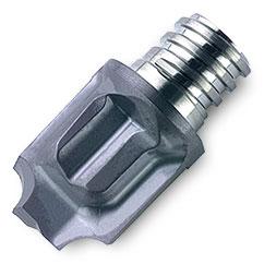 45R12012T8RA30 IN2005 S.C. End Mill - Indexable Milling Cutter - Benchmark Tooling