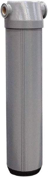 Alpha-Pure - 10 CFM at 100 psi Inlet, 11.5 CFM at 150 psi, 10 CFM at 100 psi Outlet, Desiccant Air Dryer - 1/4" Female NPT x 4.27" Long x 4.9" Wide x 14" High - Benchmark Tooling
