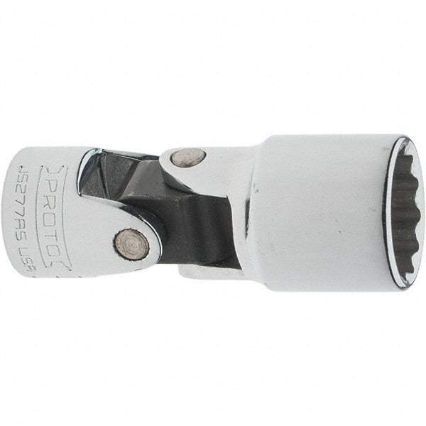 Proto - 5/8", 3/8" Drive, Intermediate Hand Socket - 12 Points, 2-1/4" OAL, Steel, Full Polish Finish - Benchmark Tooling